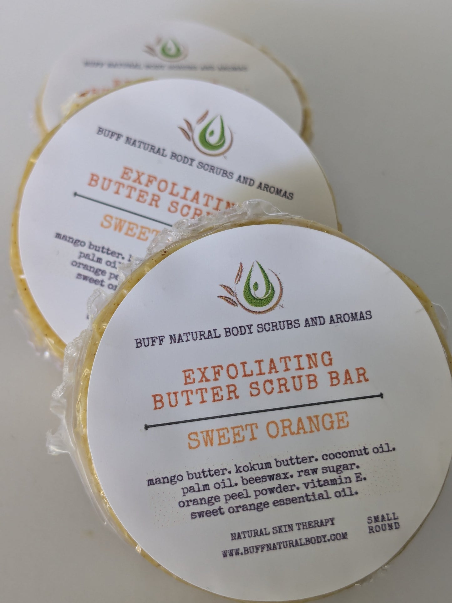 SWEET ORANGE BUTTER SCRUB (Round)